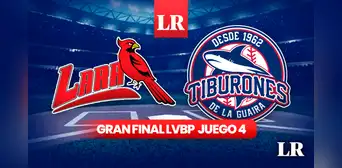 Gran Final LVBP EN VIVO HOY, 27 de enero: ¿a qué hora y en qué canal VER a Tiburones vs. Cardenales? Gran Final LVBP EN VIVO HOY, 27 de enero: ¿a qué hora y en qué canal VER a Tiburones vs. Cardenales?