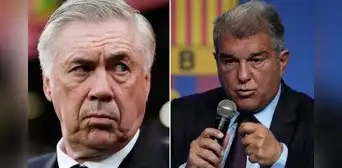 Ancelotti y su tajante respuesta a Laporta por decir que LaLiga y árbitros favorecen al Real Madrid Ancelotti y su tajante respuesta a Laporta por decir que LaLiga y árbitros favorecen al Real Madrid