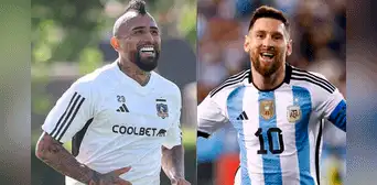 Arturo Vidal reveló que Lionel Messi lo felicitó por fichar por Colo-Colo