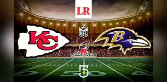 Chiefs vs. Ravens EN VIVO, NFL Playoffs 2024: hora y cómo ver la Final de Conferencia AFC en México Chiefs vs. Ravens EN VIVO, NFL Playoffs 2024: hora y cómo ver la Final de Conferencia AFC en México