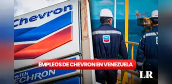 Empleos en Chevron 2024: ¿qué vacantes ofrece la petrolera estadounidense en Venezuela? Empleos en Chevron 2024: ¿qué vacantes ofrece la petrolera estadounidense en Venezuela?