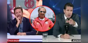 'Paco' Bazán 'ajustó' a periodistas chilenos: "Gareca va a sufrir con su comida" 'Paco' Bazán 'ajustó' a periodistas chilenos: "Gareca va a sufrir con su comida"