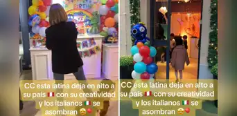 Peruana que vive en Italia sorprendió con decoración de fiesta infantil: “En Europa no están acostumbrados” Peruana que vive en Italia sorprendió con decoración de fiesta infantil: “En Europa no están acostumbrados”