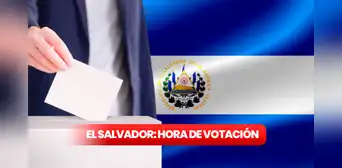 Elecciones en El Salvador: ¿a qué hora inician los comicios generales? Elecciones en El Salvador: ¿a qué hora inician los comicios generales?