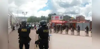 Ministros plantean mesa de diálogo, pero piden suspender paro en Machupicchu Ministros plantean mesa de diálogo, pero piden suspender paro en Machupicchu
