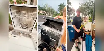 Extranjeros revelan qué objetos tiran a la basura residentes de un barrio lujoso en EE. UU.: “Es alucinante”