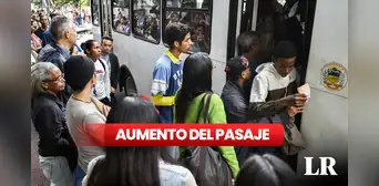 Aumento del pasaje en el transporte público: esta es la nueva tarifa que exige el gremio en Venezuela Aumento del pasaje en el transporte público: esta es la nueva tarifa que exige el gremio en Venezuela