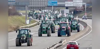 Cerco de París: se inicia la huelga agrícola en Francia Cerco de París: se inicia la huelga agrícola en Francia