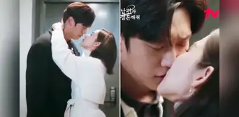 ‘Cásate con mi esposo’: Park Min Young y Na In woo se dan apasionado beso en escena hot