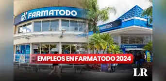 Empleos en Farmatodo 2024: estas son las vacantes que ofrece la cadena de farmacias en Venezuela Empleos en Farmatodo 2024: estas son las vacantes que ofrece la cadena de farmacias en Venezuela