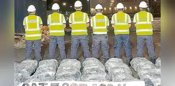 Dirandro: capturan 7,2 toneladas de cocaína en el Callao con destino a Europa Dirandro: capturan 7,2 toneladas de cocaína en el Callao con destino a Europa