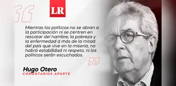 Revaluar la política, por Hugo Otero Revaluar la política, por Hugo Otero
