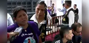 Madre de Katherine Gómez increpa a Sergio Tarache en audiencia: "Mi hija no merecía esto"