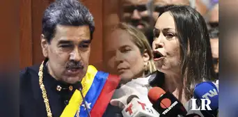 Nicolás Maduro arremete contra María Corina Machado y la llama “doña violencia, doña odio” Nicolás Maduro arremete contra María Corina Machado y la llama “doña violencia, doña odio”