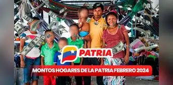 Tabla actualizada de Hogares de la Patria febrero 2024: revisa los MONTOS del subsidio en Venezuela Tabla actualizada de Hogares de la Patria febrero 2024: revisa los MONTOS del subsidio en Venezuela