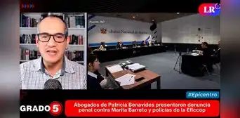 Gómez Fernandini sobre Patricia Benavides: "No le funcionaron los amparos y ahora denuncia al Eficcop" Gómez Fernandini sobre Patricia Benavides: "No le funcionaron los amparos y ahora denuncia al Eficcop"
