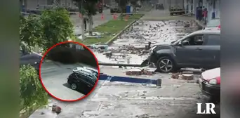 Santa Anita: cámaras captaron momento exacto de explosión ocasionada por tanque de aguas en PepsiCo Santa Anita: cámaras captaron momento exacto de explosión ocasionada por tanque de aguas en PepsiCo