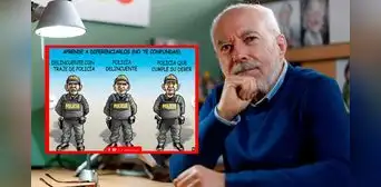 Carlín sobre caricatura de la PNP: "Espero que se levanten las banderas de libertad de expresión” Carlín sobre caricatura de la PNP: "Espero que se levanten las banderas de libertad de expresión”
