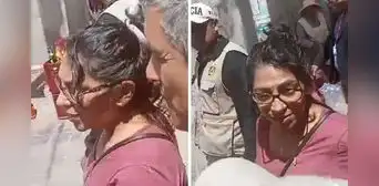 Puneños echaron con insultos a ministra de Cultura Leslie Urteaga Puneños echaron con insultos a ministra de Cultura Leslie Urteaga