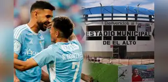 El estadio de mayor altitud en la historia de la Copa Libertadores recibirá a Sporting Cristal
