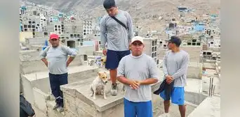 Comas: mafia construye 9 nichos sin autorización sobre sepultura de bebé Comas: mafia construye 9 nichos sin autorización sobre sepultura de bebé