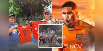 Trujillanos agotan camisetas de la UCV tras fichaje de Paolo Guerrero: "Hinchas del 'Depredador'" Trujillanos agotan camisetas de la UCV tras fichaje de Paolo Guerrero: "Hinchas del 'Depredador'"