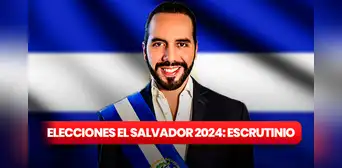 Escrutinio Final TSE: Nayib Bukele cerca de la reelección 2024 en El Salvador
