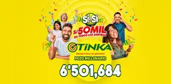 La Tinka EN VIVO: conoce aquí los resultados y números ganadores del domingo 4 de febrero de 2024 La Tinka EN VIVO: conoce aquí los resultados y números ganadores del domingo 4 de febrero de 2024