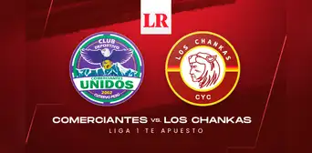Comerciantes Unidos vs. Los Chankas EN VIVO: horario y canal de TV por la Liga 1 2024