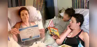 Cantante de EE. UU. con cáncer terminal dedica canción a su hijo y recauda fondos para su futuro