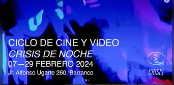 Ciclo de Cine en febrero en la Galería Crisis: CRISIS DE NOCHE