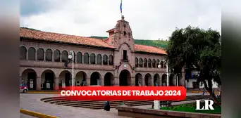 ¿Tienes secundaria completa? Municipalidad provincial de Cusco ofrece trabajos con sueldos de hasta S/2.690 ¿Tienes secundaria completa? Municipalidad provincial de Cusco ofrece trabajos con sueldos de hasta S/2.690