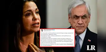 María Corina Machado se despide de Sebastián Piñera a través de redes sociales: "Con el corazón partido"