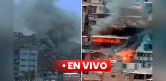 Incendio en El Agustino: siniestro de grandes proporciones se registró en la avenida 10 de noviembre Incendio en El Agustino: siniestro de grandes proporciones se registró en la avenida 10 de noviembre