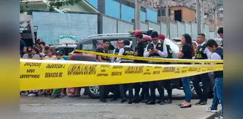 San Juan de Lurigancho: sicarios acribillan a 3 hombres mientras almorzaban San Juan de Lurigancho: sicarios acribillan a 3 hombres mientras almorzaban