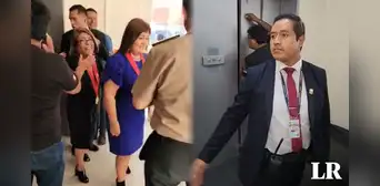 Ministra de la Mujer y congresista Rosselli Amuruz se quedaron atrapadas en un ascensor