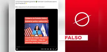 Estados Unidos no desconoció la “reciente reelección presidencial” de Bukele: video es del 2021 Estados Unidos no desconoció la “reciente reelección presidencial” de Bukele: video es del 2021