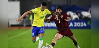 Brasil venció 2-1 a Venezuela y puso 'picante' la fase final del Preolímpico Sub-23 Brasil venció 2-1 a Venezuela y puso 'picante' la fase final del Preolímpico Sub-23