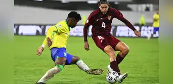 Con gol anulado de Lacava, Venezuela cae por 2-1 ante Brasil y se complica en el Preolímpico Sub-23 2024 Con gol anulado de Lacava, Venezuela cae por 2-1 ante Brasil y se complica en el Preolímpico Sub-23 2024