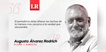 Decirle a la gente lo que no quiere oír, por Augusto Álvarez Rodrich Decirle a la gente lo que no quiere oír, por Augusto Álvarez Rodrich