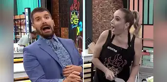 Marisol Aguirre comete peligroso error en 'El gran chef' y casi lastima a Peláez: ¿qué pasó?