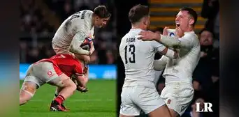 Sigue fuerte: Inglaterra venció 16-14 a Gales por la fecha 2 del Seis Naciones 2024 de rugby