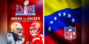 ¿A qué hora y dónde ver el Super Bowl 2024 en Venezuela? Canal de la final de la NFL entre Chiefs vs. 49ers ¿A qué hora y dónde ver el Super Bowl 2024 en Venezuela? Canal de la final de la NFL entre Chiefs vs. 49ers