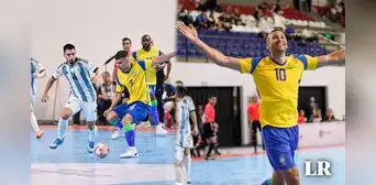 ¡Otra vez campeón! Brasil venció 2-0 a Argentina y se coronó en la Copa América de Futsal 2024