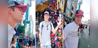 Alemán queda sorprendido al visitar GAMARRA por primera vez: “Fue a gastar sus euros”