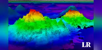Exploración oceánica revela gigantesca montaña submarina en Sudamérica Exploración oceánica revela gigantesca montaña submarina en Sudamérica