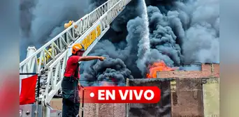 Incendio en San Miguel EN VIVO: reportan 6 heridos, uno de ellos resultó quemado en depósito de productos químicos Incendio en San Miguel EN VIVO: reportan 6 heridos, uno de ellos resultó quemado en depósito de productos químicos