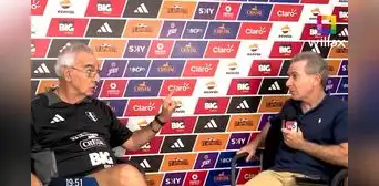 Jorge Fossati encaró a Fleischman durante entrevista por decirle "arrugón": "No soy ningún ca***" Jorge Fossati encaró a Fleischman durante entrevista por decirle "arrugón": "No soy ningún ca***"