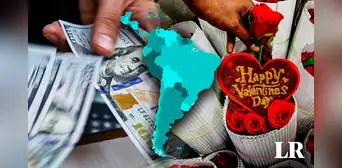Los países de Latinoamérica que más gastan en San Valentín: superan los 40 dólares por persona Los países de Latinoamérica que más gastan en San Valentín: superan los 40 dólares por persona