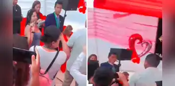 Mujer acude a boda de expareja y le recrimina: "Conmigo tenías 3 hijos y 1 nieta; los abandonaste" Mujer acude a boda de expareja y le recrimina: "Conmigo tenías 3 hijos y 1 nieta; los abandonaste"